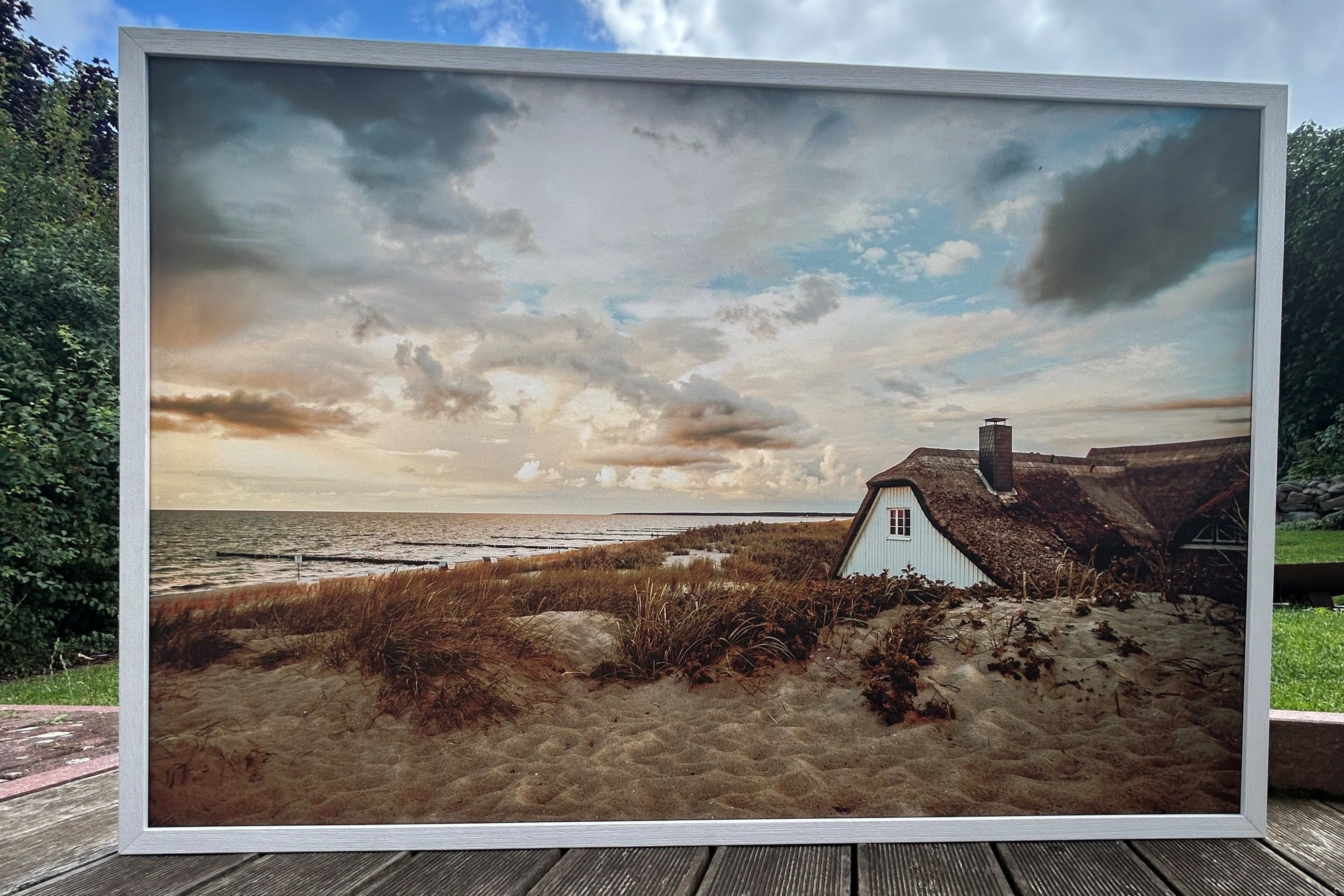 Strand Ostsee Fotografie 120 x 80cm