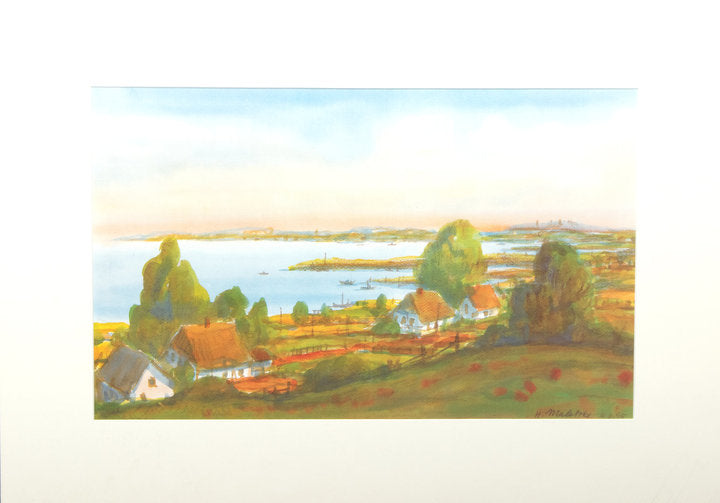 Druck (Aquarell) - Helmut Maletzke - 70*50cm