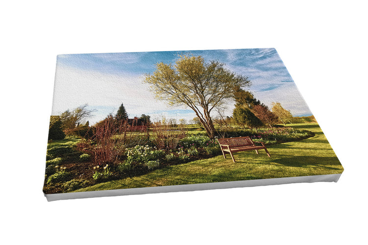 Foto auf Leinwand - Staudengarten Estland