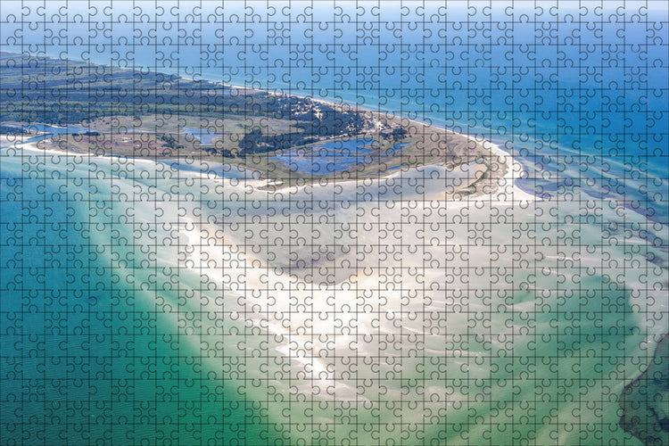 Fotopuzzle - Luftaufnahme Insel Bock