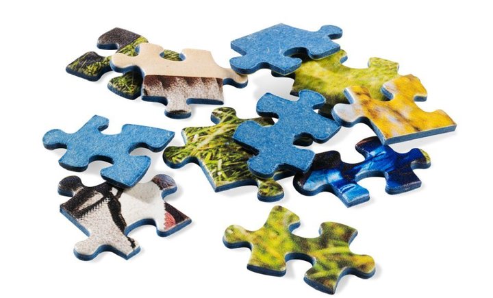 Fotopuzzle - Buhne mit Gesicht
