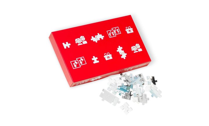 Fotopuzzle - Buhne mit Gesicht