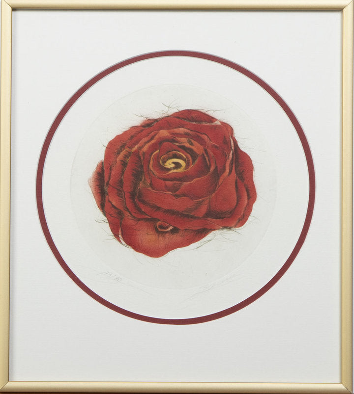 Gerahmte Bilder - Radierung - Bernd Lehmann - 25,5*28,5cm