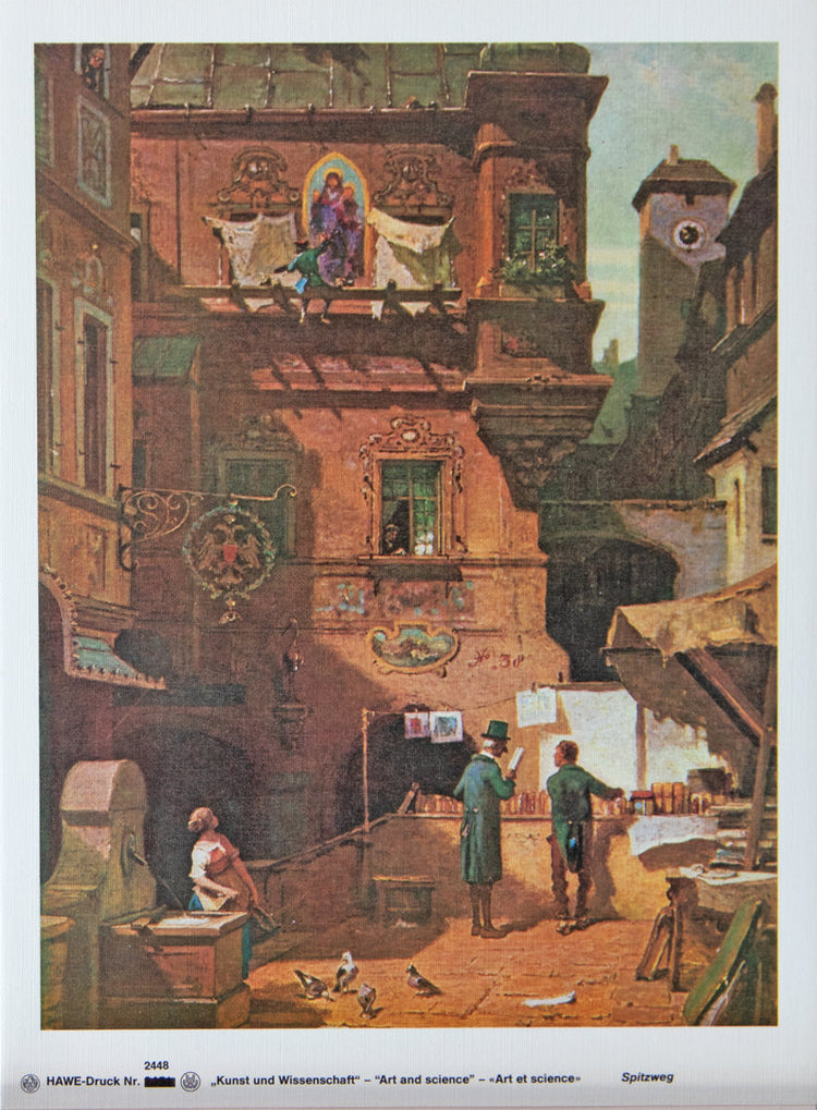 Kunstdruck - Franz Carl Spitzweg - 20*27cm