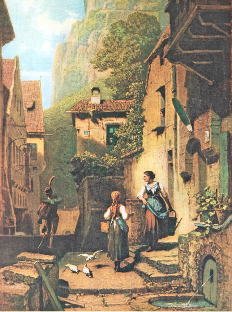 Kunstdruck - Franz Carl Spitzweg - 20*27cm