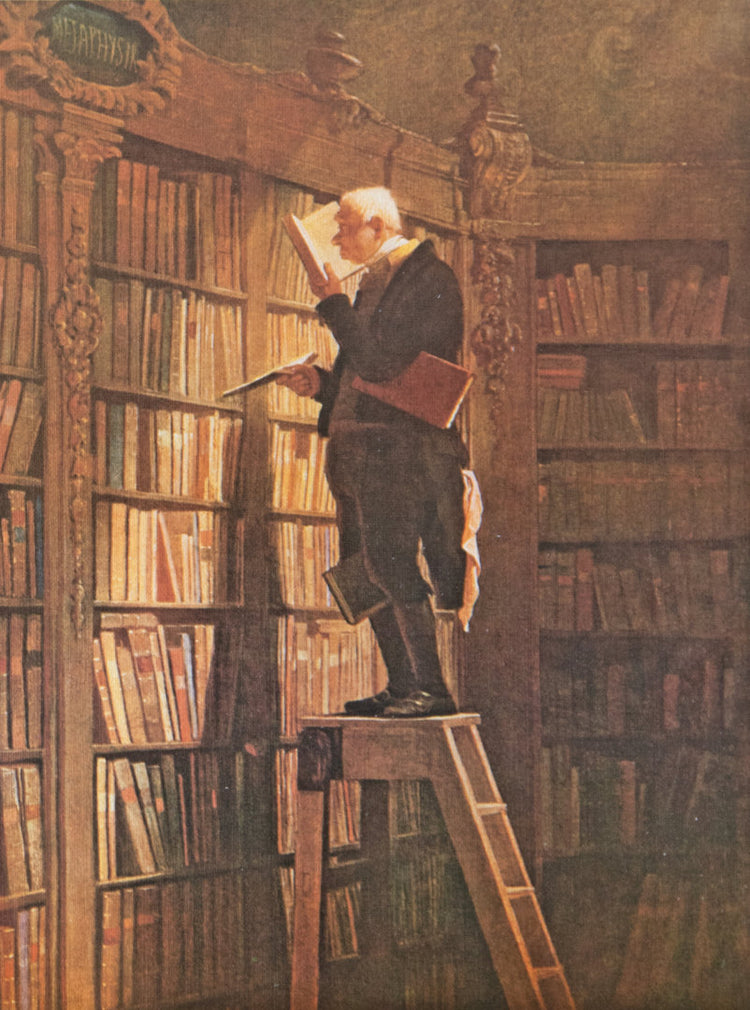 Kunstdruck - Franz Carl Spitzweg - 20*27cm