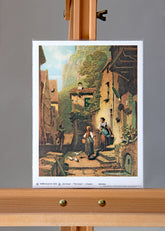 Kunstdruck - Franz Carl Spitzweg - 20*27cm