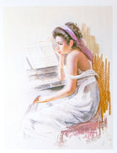 Kunstdruck - unleserlich signiert - 54,5*70,5cm