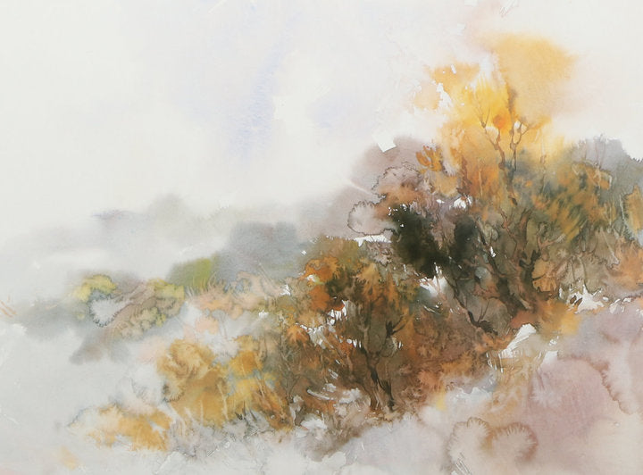 Kunstdruck - unleserlich signiert - 62,5*48,4cm