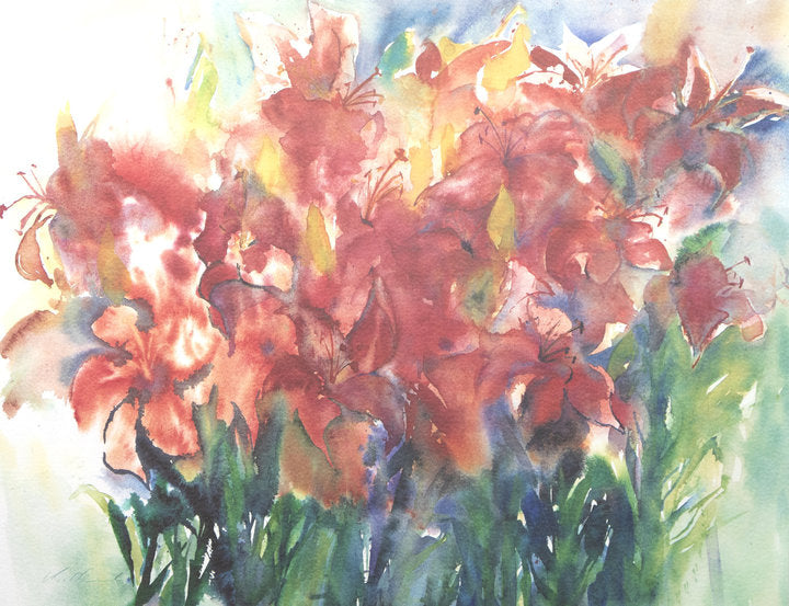 Kunstdruck, Aquarell - Christa Ottland - 70*50cm