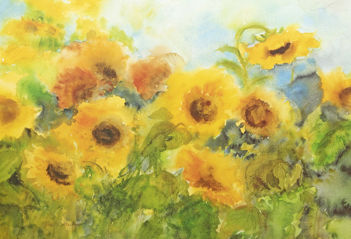 Kunstdruck,Aquarell - Ute S. Mertens - 74,5*54,2cm