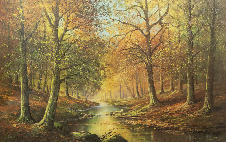 Kunstdruck mit Struktur - Helmut Glaßl - 80*50cm