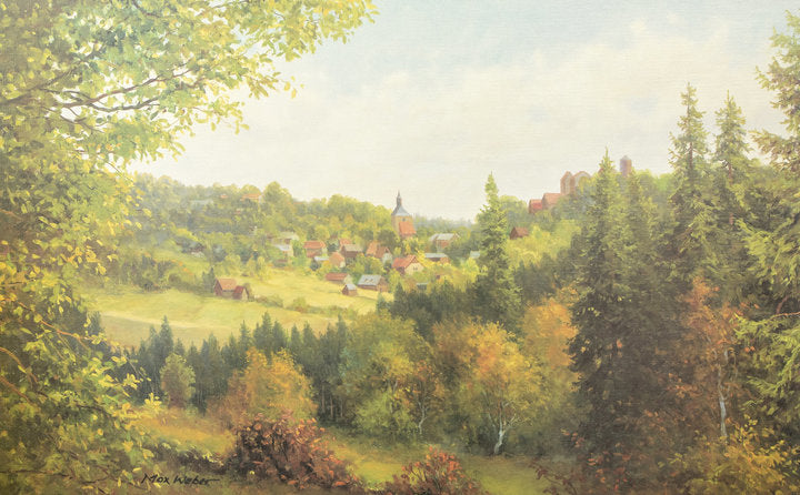 Kunstdruck mit Struktur - Max Weber - 80*50cm