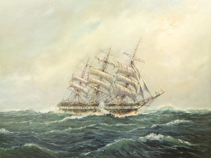 Kunstdruck mit Struktur - Müller-Mönchhof - 80*60cm