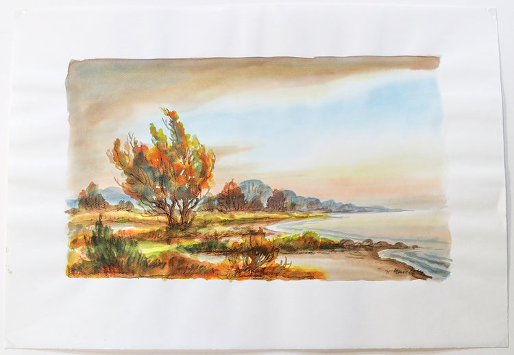 Original Aquarell - Helmut Maletzke - 70*50cm