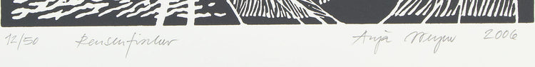 Linolschnitt / Druck - Anja Weyer - 39*26cm