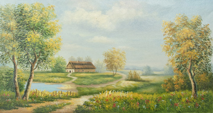 Ölbild - Schleicher - 80*40cm