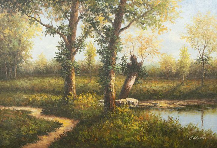 Ölbild - Schleicher - 90*60cm