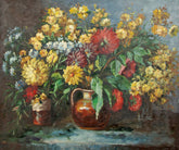 Ölbild - unleserlich signiert - 65*50cm