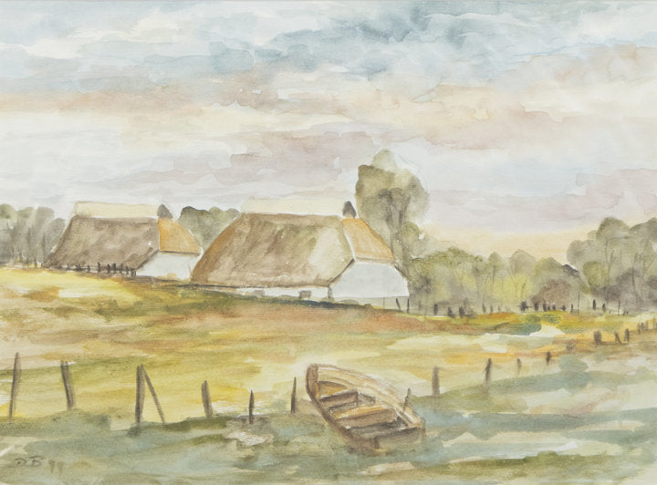 Original Aquarell - Dietmar Braun - 60*50cm