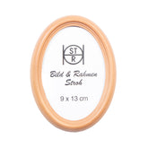 Ovalrahmen Eiche hell