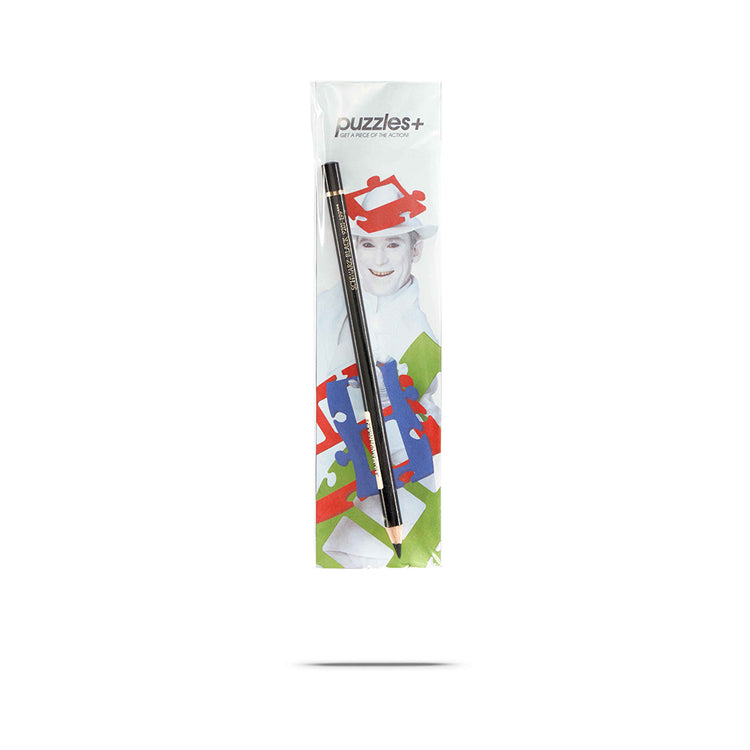 Puzzle Uhr mit Batterie und Stift zum Gestalten