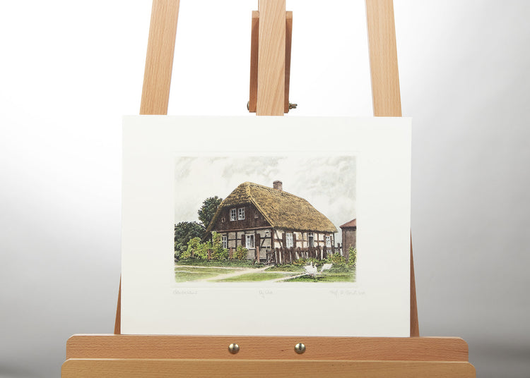Radierung - Albrecht Bruck - 40*30cm