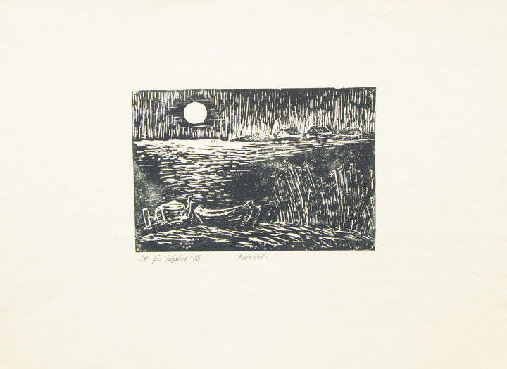 Radierung - E.Schneider - 44*29,5cm