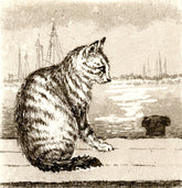 Radierung - Falk - 12*12cm