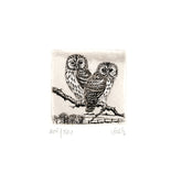 Radierung - Falk - 12*12cm