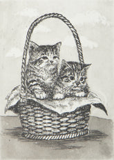 Radierung - Falk - 18*24cm