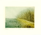 Radierung - Horn - 14*12cm