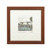 Gerahmte Bilder - Radierung - Scholz - 11,5*11,5cm