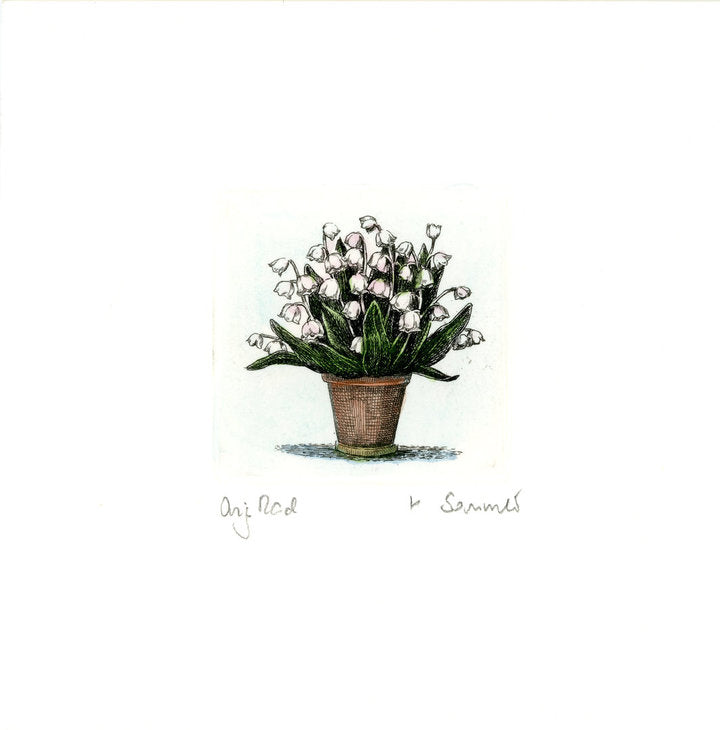 Radierung - Sommer - 12*12cm
