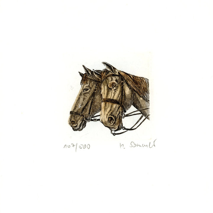 Radierung - Sommer - 12*12cm