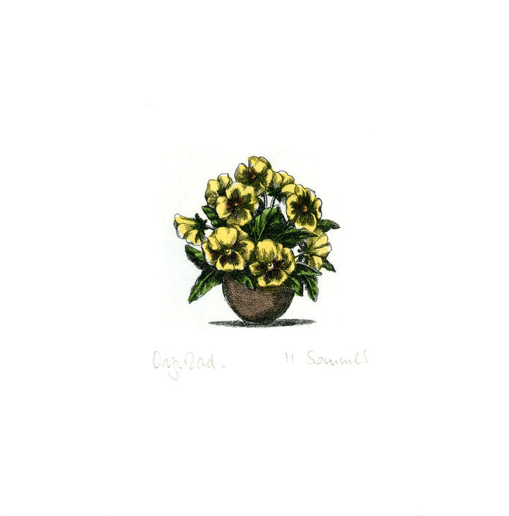 Radierung - Sommer - 12*12cm