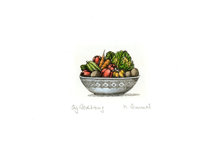 Radierung - Sommer - 18*13cm