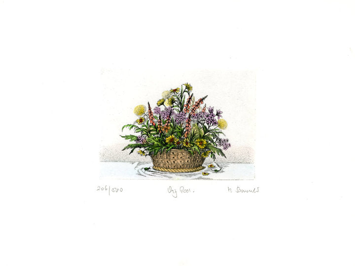 Radierung - Sommer - 24*18cm