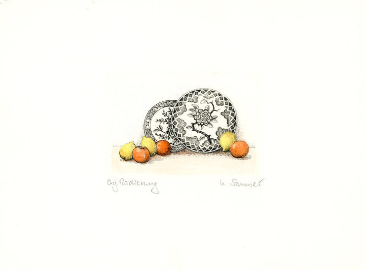 Radierung - Sommer - 24*18cm