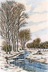 Radierung - Willy Scholz - 20*25cm