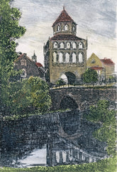 Radierung - Zwicker - 25*20cm