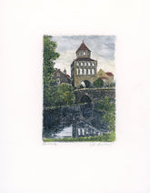 Radierung - Zwicker - 25*20cm