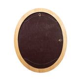 Ovalrahmen Hellbraun