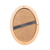 Ovalrahmen Eiche hell