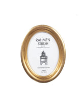 Ovalrahmen Gold