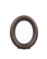 Ovalrahmen Nußbaum