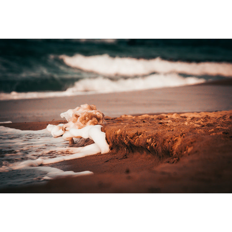 Wellenbrandung am Strand